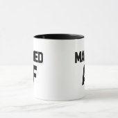 Funny Married AF mok koffie (Midden)