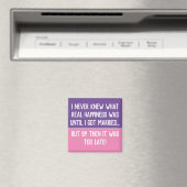 Funny Married Life Quotnet Magnet (Insitu (Vaatwasser))