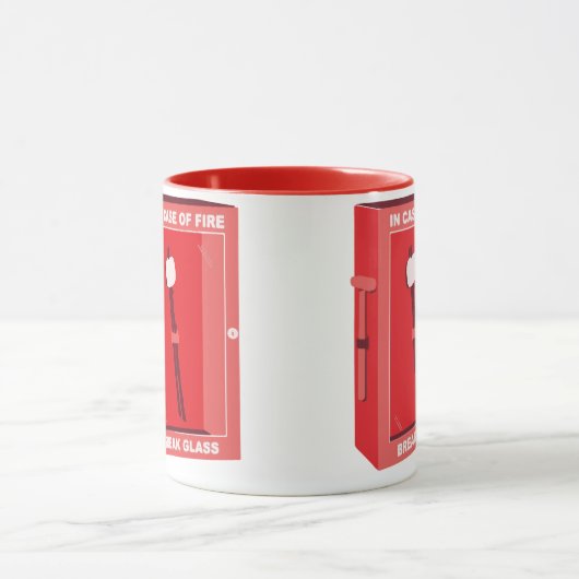 Funny Marshmallow Cartoon - in Hoesje Mok (Midden)