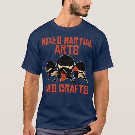 Funny Martial Arts Crafts BJJ Karate Kung fu T-shirt (Voorkant)