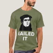 Funny Martin Luther Nailed It Sunglazen T-shirt (Voorkant)