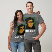 Funny Martin Luther Nailed It Sunglazen T-shirt (Unisex)