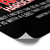 Funny Martin Luther Reformation Quote  Poster (Hoek)