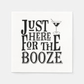 Funny Martini Napkins Servetten (Voorkant)