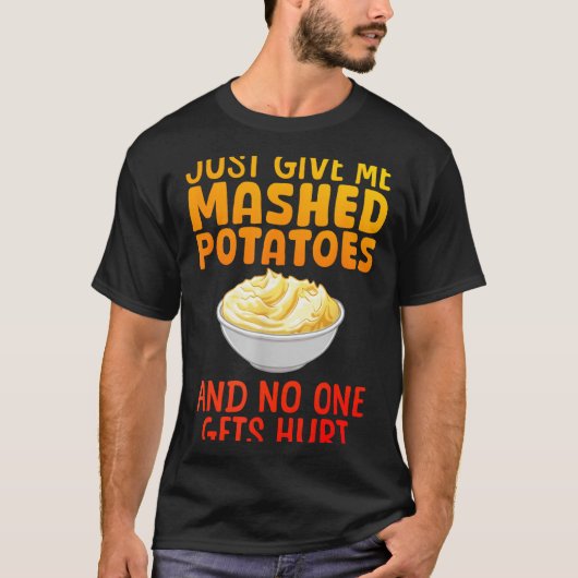 Funny Mashed Tato Design For Men Women Mash Mashed T-shirt (Voorkant)