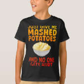Funny Mashed Tato Design For Men Women Mash Mashed T-shirt (Voorkant)
