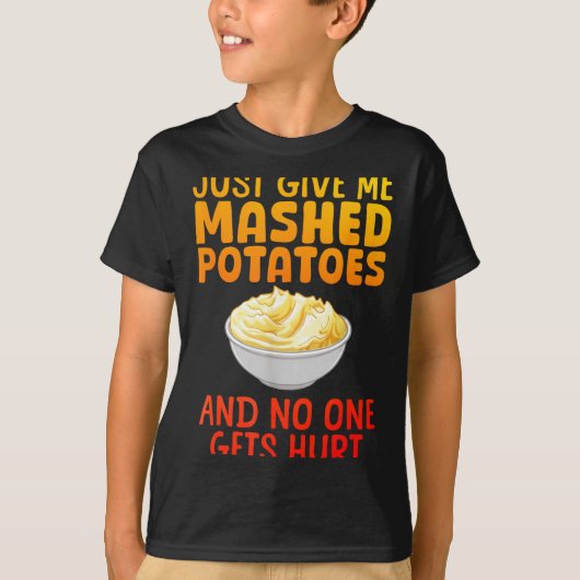 Funny Mashed Tato Design For Men Women Mash Mashed T-shirt (Voorkant)