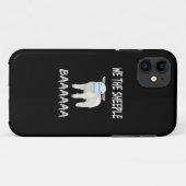 Funny mask sheep | sheeple wearing face mask Case-Mate iPhone case (Achterkant (horizontaal))