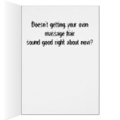 Funny Massage Hair Zorgt niet voor foto (Binnen (Rechts))