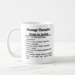 Funny Massage Therapist Koffiemok
