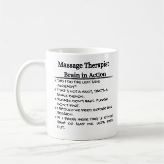 Funny Massage Therapist Koffiemok