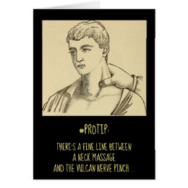 Funny Massage Therapy Neck Massage