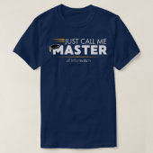 Funny Master of Information Technology Afstudeerde T-shirt (Design voorkant)