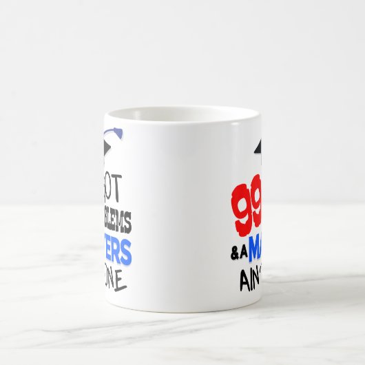 Funny Masters Degree Afstuderen Coffee Mok Gift (Center)