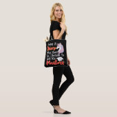 Funny Masters Degree Afstuderen MSW MBA Gift Tote Bag (Op model)