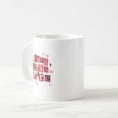 Funny Matching Couple Nothing Sense We're Saying Q Koffiemok (Voorkant links)