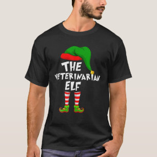 Funny Matching Family Kerstmis De Veterinaire E T-shirt