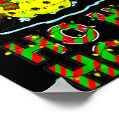 Funny Matching Family Santa Ho Ho Ho Ckleball Chri Poster (Hoek)