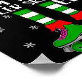 Funny Matching Group The Roller Skating Elf Christ Poster (Hoek)