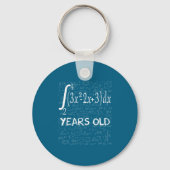 Funny Math Geek 50 Years Old 50th Birthday Integra Sleutelhanger (Voorkant)