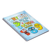 Funny Math Joke Numbers Notebook for Kids Notitieboek (Rechterzijde)