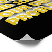 Funny Math Quote For Girls Boys Teens Men Women De Poster (Hoek)