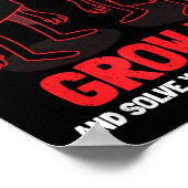 Funny Math Quote Girls Boys Teens Men Women Dear M Poster (Hoek)