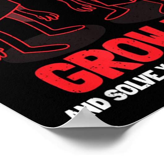 Funny Math Quote Girls Boys Teens Men Women Dear M Poster (Hoek)