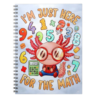 Funny Math Quote Notebook for Kids Notitieboek