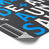 Funny Math Rules Pemdas Pun Teachers Math Day Poster (Hoek)