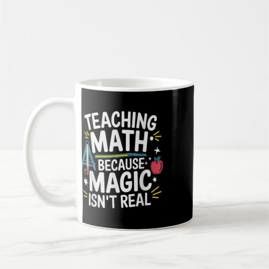 Funny Math Teacher Algebra Lover Back To School Koffiemok (Links)