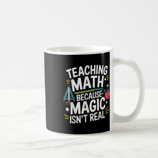 Funny Math Teacher Algebra Lover Back To School  Koffiemok (Rechts)