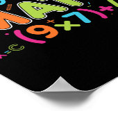 Funny Math Teacher Do The Math 67 Meme Six Seven S Poster (Hoek)
