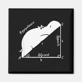 Funny Math Teacher,funny Hiptenuse,geometry Teache Magneet (Voorkant)