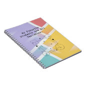 Funny Math Teacher Humor | Variable Students Notitieboek (Rechterzijde)