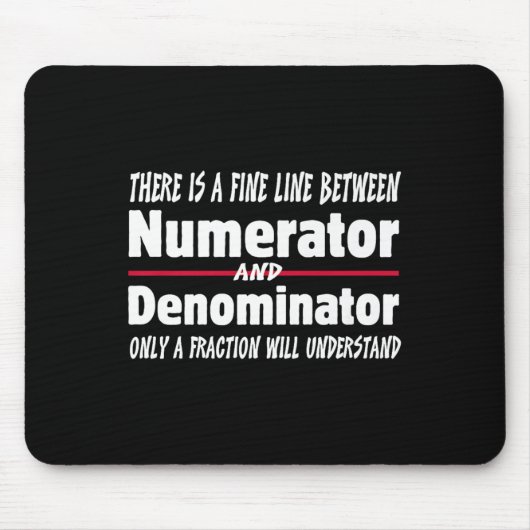 Funny Math Teacher Joke Men Women Fun Student Quot Muismat (Voorkant)