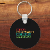Funny Math Teacher Math Lover Quotes Student Mathe Sleutelhanger (Voorkant)