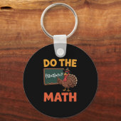 Funny Math Teacher Thanksgiving 67 Meme Do The Mat Sleutelhanger (Voorkant)
