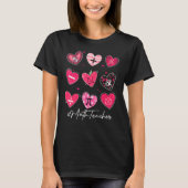 Funny Math Teacher Valentine's Day Pi Math Lover O T-shirt (Voorkant)