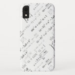 Funny Mathematics Formulas Wiskunde Geek iPhone XR Hoesje<br><div class="desc">Funny Mathematics Formulas Wiskunde Geek -  kool en unieke iPhone Case voor u. Voor verdere aanpassing,  te klikken gelieve de "pas verder"verbinding aan en ons ontwerphulpmiddel te gebruiken om deze sjabloon te wijzigen.</div>