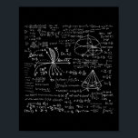 Funny Mathematics Quadratic Formula Wiskunde Probl Poster<br><div class="desc">Grappige wiskunde kwadratische formule Wiskunde Probleem oplossen</div>