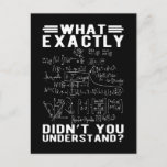 Funny Mathematicus Physicis Teacher Science Nerd Briefkaart<br><div class="desc">Funny Mathematicus Physicis Teacher Science Nerd . Grappig Wiskunde Physics Lover.</div>