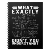 Funny Mathematicus Physicis Teacher Science Nerd Notitieboek (Voorkant)