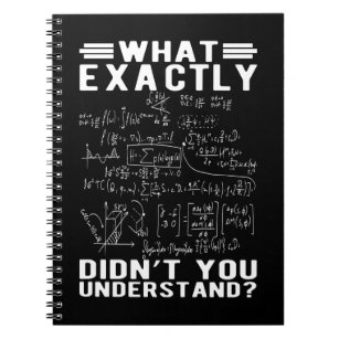 Funny Mathematicus Physicis Teacher Science Nerd Notitieboek
