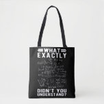 Funny Mathematicus Physicis Teacher Science Nerd Tote Bag<br><div class="desc">Funny Mathematicus Physicis Teacher Science Nerd . Grappig Wiskunde Physics Lover.</div>