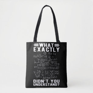 Funny Mathematicus Physicis Teacher Science Nerd Tote Bag