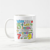 Funny Maths Numbers Joke Mug for School Koffiemok (Links)