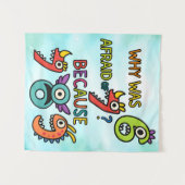 Funny Maths Numbers Joke Poster for Kids Wandkleed (Voorkant (horizontaal))