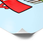 Funny Maths Poster for Kids UK Classroom Numbers (Hoek)