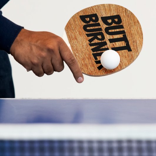 FUNNY MATT BURNER PINGT PONG PADDLE TAFELTENNISBATJE (Insitu)
